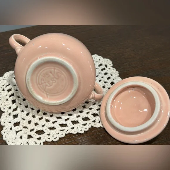 FIestaware - Fiesta Apricot Creamer and Sugar Bowl Set with Tray - Picture 11 of 13
